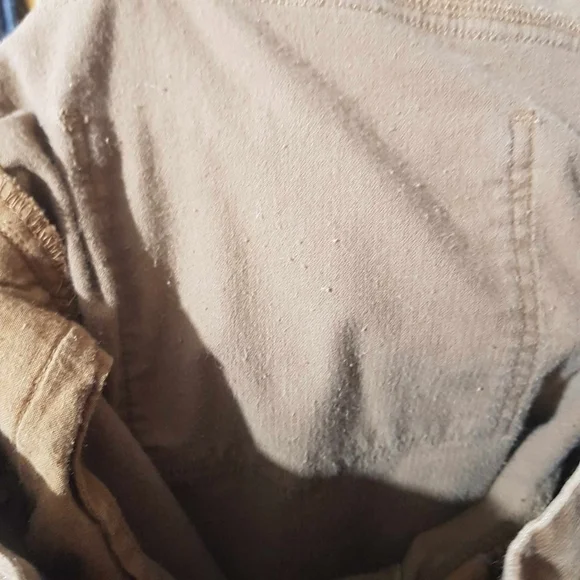 Max Studio Lace Up Brown Corduroy Pants Midrise Bootcut Flare - Picture 12 of 12